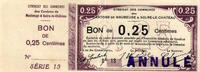 Frankreich  France / Frankreich Maubeuge 25 Centimes 1916 Annulé  156.05 £  +  6.37 £ shipping