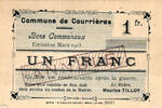 Frankreich  France / Frankreich Courrieres 1 Franc 1915 Annulé  86.70 £  +  4.64 £ shipping