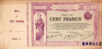 Frankreich  France / Frankreich Maubeuge 100 Francs 1917 Annulé  390.13 £  +  11.57 £ shipping