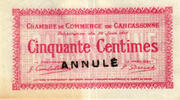 Frankreich  France / Frankreich Carcassonne 50 Centimes 1922 Annulé  30.34 £  +  4.64 £ shipping