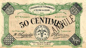 Frankreich  France / Frankreich Eure et Loire 50 Centimes 1917 Annulé  56.35 £  +  4.64 £ shipping