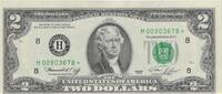 USA Vereinigte Staaten 2 Dollar 1976 Fr 1935H St. Louis Starnote Replace... 39.01 £  +  4.64 £ shipping