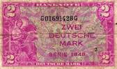 Deutschland 2 Mark 1948 Ro 234b Serie G/G Replacement / Ersatznote  650.21 £  +  13.87 £ shipping