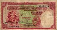 Uruguay 1 Peso 1935 P28c auf P28a not listed Signaturtitel in Platte u. ... 225.41 £  +  8.11 £ shipping
