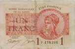 Saarland 1 Saar Franc 1920 Ro 866 Serie F - Mines de la Saar ---K2  47.68 £  +  4.64 £ shipping