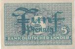 Deutschland 5 Pfennig 1948 Ro 250a aunc ---K2  10.40 £  +  4.64 £ shipping