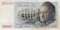 Deutschland 100 DM Deutsche Mark 1948 Ro 256 M.77 Franzosenpapier ---K2  260.09 £  +  8.11 £ shipping