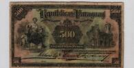 Paraguay 500 Pesos P148a only one graded in 12 RRR -