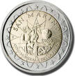 2 Euro 2005 San Marino World Year of Physics  Coin