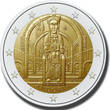 2 Euro 2021 Andorra 100th Anniversary of the Coronation of Our Lady of Meritxell  Coin Card