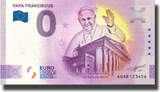 Papa Franciscus Vaticano Euro Colour Coins & Souvenir Banknote AGAB - Set of 3