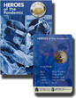 2 Euro Coloured Coin Card 2021 Malta Heroes Of The Pandemic