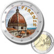 2 Euro Coloured Coin Set of 5 in Presentation Box - Italian Cities and Italy Sights