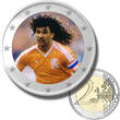 2 Euro Coloured Coin Set of 5 in Presentation Box - Football Stars 2