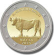 2 Euro 2025 Malta Il-Gendus Malti The Maltese Ox  Coin Card