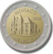 2 Euro 2025 Monaco Comte de Carlades BE Proof  Coin Uncirculated