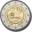 2 Euro 2015 Andorra Political Rights  Commemorative Coin