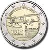 2 Euro Coloured Coin Evil Eye -