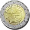  2 Euro Coloured Coin 2023 Lithuania Together With Ukraine  6.06 £  +  8.67 £ shipping