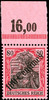 Deutsche Post in der Türkei 100 Cent . On 80 Pfg sound mint never hinged upper margin copy, Michel 190.- -