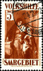 Saargebiet 40 Cent bis 5 Fr. Volkshilfe 1931 - Gemälde (IV), kompletter Satz zu 7 Werten, tadellos gestempelt, Fotoattest Ney VP (2017): Die Qualität ist einwandfrei., Mi. 800.- -