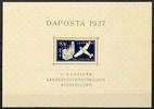 Danzig Daposta-souvenir sheet with PF III sound unused, expertized Gruber BPP, Michel 100.- -