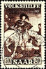 Saargebiet Peoples help 1951, cancelled outstanding set, certificate Ney VP the depicted, flawless stamps as well the stamp are genuine. -