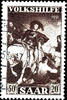 Saargebiet 12 Fr. - 50 Fr. Peoples help, complete set with 5 values, used, faultless condition, expertized Ney BPP, Michel 200.- -