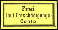 Deutsches Reich Dienstmarken Eisenbahn-Gebührenzettel, allseits breitrandiges und farbfrisches Kabinettstück, ungebraucht mit Originalgummierung und sauberem Erstfalz, Fotoattest Hennies BPP: Der Gebührenzettel ist sehr gut erha -