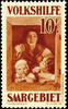 Saargebiet 40 C. To 10 Fr. Peoples help 1931, impeccable mint never hinged, Michel 450.- -