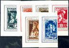 Flämische Legion Plus 5 Fr. Plus 100 Fr. Pictures of emperors, complete mint never hinged, uniform from left margin of sheet, Michel 260.- -