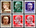 Kotor Krone 0.50 L. On 10 C. - 10 L. On 20 C. Postal stamps complete, all watermarked normal standing, impeccable mint never hinged, issued -
