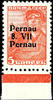 Estland - Lokalausgabe Pernau 5 K with overprint flaw second Pernau in lieu of 1941, mint never hinged, expertized Klein BPP, Michel 100.- -