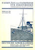 Deutsche Kolonien und Auslandspostämter German Africa lines, timetables and fares for holiday maker between Hamburg and the Mediterranean, Egypt as well the canary isla -