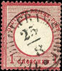 Thurn & Taxis Nachverwendungen TEICHWOLFRAMSDORF 25 / 8 - single circle cancel, centered on extremely fine copy 1 Gr. Large shield -
