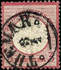 Thurn & Taxis Nachverwendungen THEMAR 8 1 - single circle cancel, S.O.T.N on 3 Kr. Small breast shield -