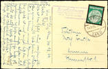 Deutsches Reich - Landpoststempel II Kapellenhagen / over Alfeld (cord) , on Christmas picture postcards 1934 to Bremen -
