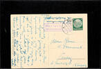 Deutsches Reich - Landpoststempel II Marienbrunn Marktheidenfeld country, clear on picture postcard 1933 to Contwig -