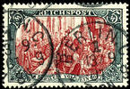 Deutsches Reich 5 Mark Reichspost, type II, used 'BERLIN 13 / 9 01 7-8 N... 137.85 £  +  6.07 £ shipping
