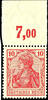 Deutsches Reich 10 Pfennig Germania in orange red, peace printing, plate... 345.91 £  +  6.07 £ shipping