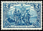 Deutsches Reich 2 Mark black violet ultramarine, war time printing, 25 :... 59.82 £  +  5.20 £ shipping