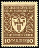 Deutsches Reich  10 Mk. Trade show dark-orange-brown, mint never hinged,... 47.68 £  +  5.20 £ shipping