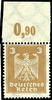 Deutsches Reich 3 Pfennig Imperial Eagle, watermark sideways, upper marg... 94.50 £  +  6.07 £ shipping
