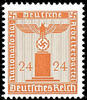 Deutsches Reich Dienstmarken 24 Pfennig party offical stamp on paper wit... 59.82 £  +  5.20 £ shipping