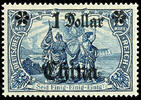 Deutsche Post in China 2 Mark with overprint 'China 1 Dollar' mint never... 30.34 £  +  5.20 £ shipping