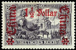 Deutsche Post in China 3 Mark with overprint 'China 1 1/2 Dollar', unuse... 25.14 £  +  5.20 £ shipping