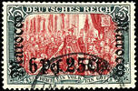 Deutsche Post in Marokko 5 Mark with overprint Marocco 6 Pes. 25 Cts, so... 94.50 £  +  6.07 £ shipping