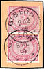 Deutsch-Südwest-Afrika Vorläufer 2 Mark reddish carmine, vertical pair i... 519.30 £  +  6.07 £ shipping