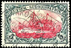 Deutsch-Südwest-Afrika 3 Pfennig to 5 Mark imperial yacht, without water... 94.50 £  +  6.07 £ shipping