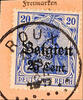 Belgien Stempel  'ROUX 18 XI. 1917', S.O.T.N on money order cut 25 C. Br... 15.52 £  +  5.20 £ shipping